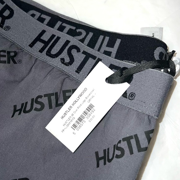 HUSTLER Logo Print Mens Boxers - Picture 5 of 5